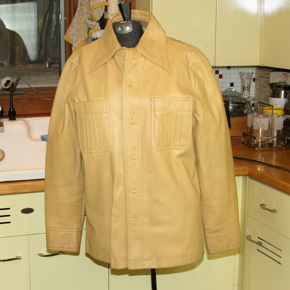 Vintage Kentfield Lightweight Leather Jacket